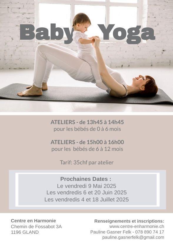 Baby yoga mai a juillet 2025