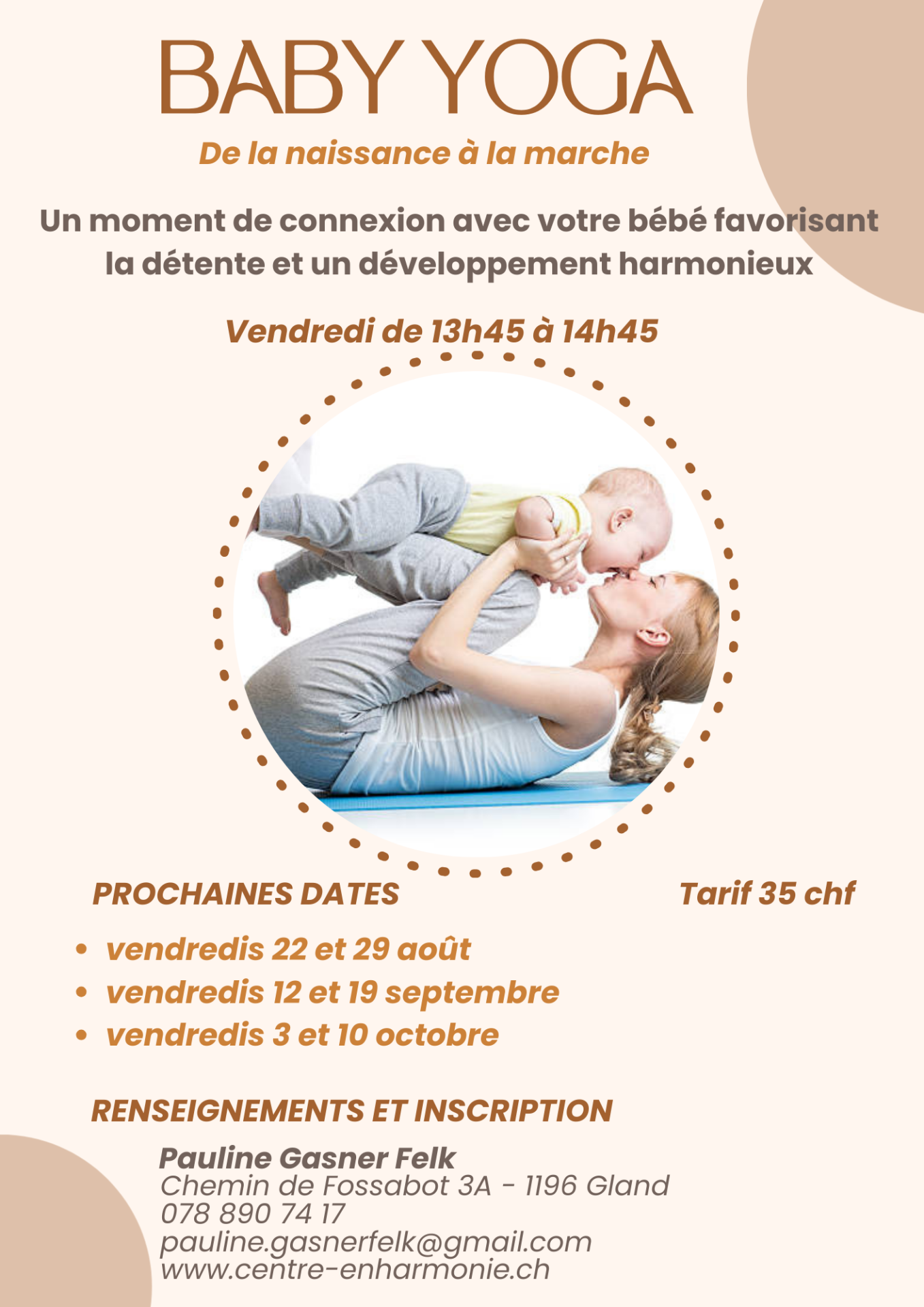 Baby yoga