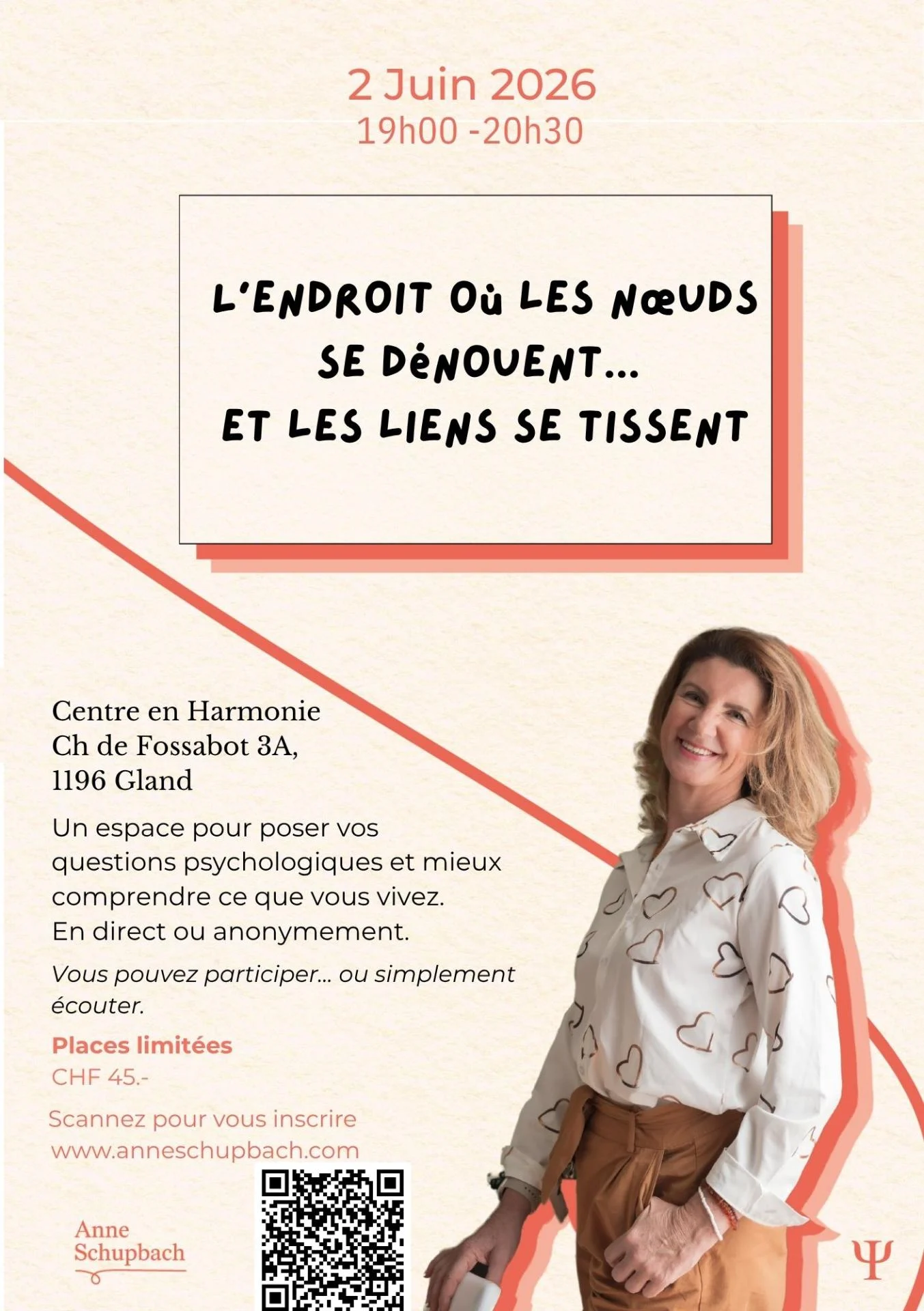 Rencontres questions anne schupbach